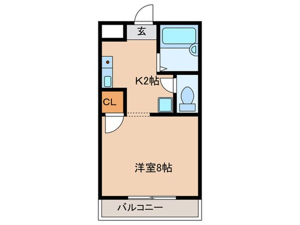 メゾン庄名の物件間取画像